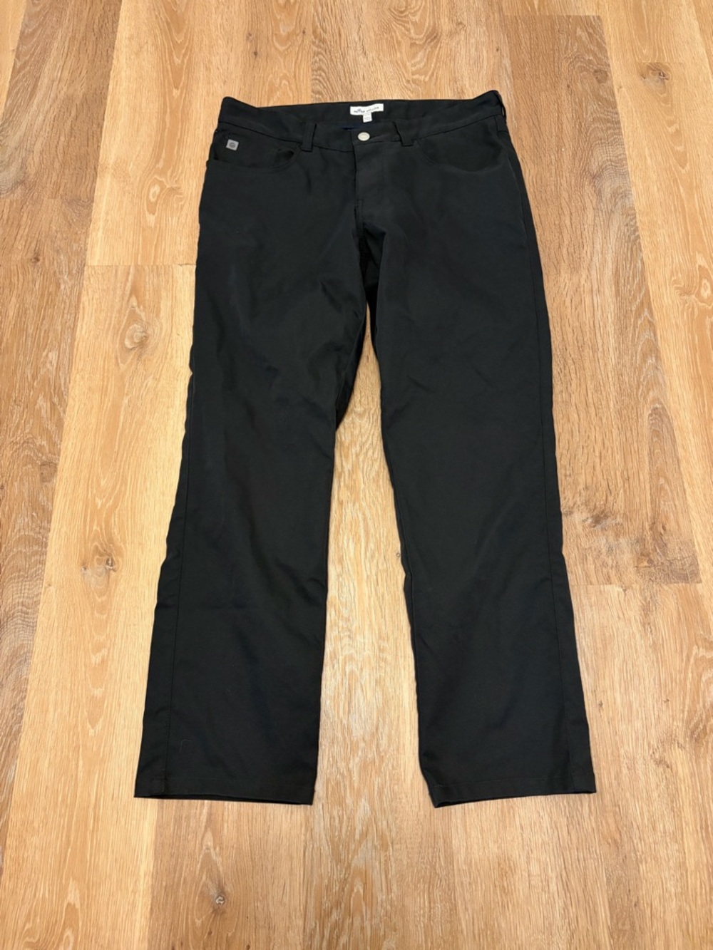 Peter Millar Crown Sport EB66 Performance Five-Pocket Pant Black Men's Size 32